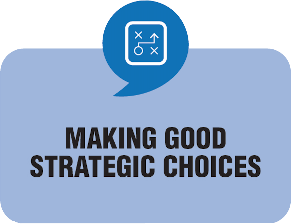 making good strategic choices